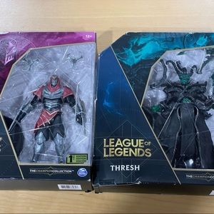League of Legends -Thresh & Zed The Champion Collection 1st Edition- 6" Figures